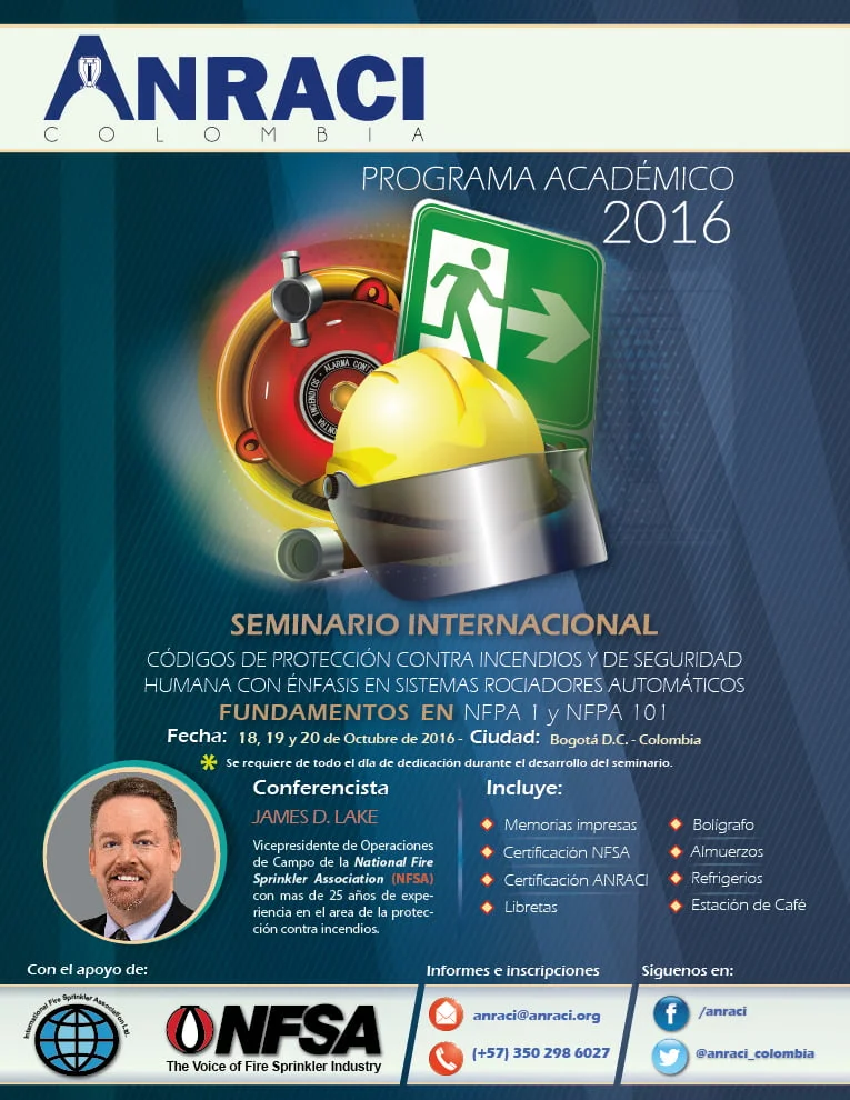 Hoja Carta (Flyer) Seminario Seguridad Humana