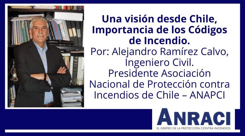 Una visión desde Chile, Importancia de los Códigos de Incendio. por Alejandro Ramirez