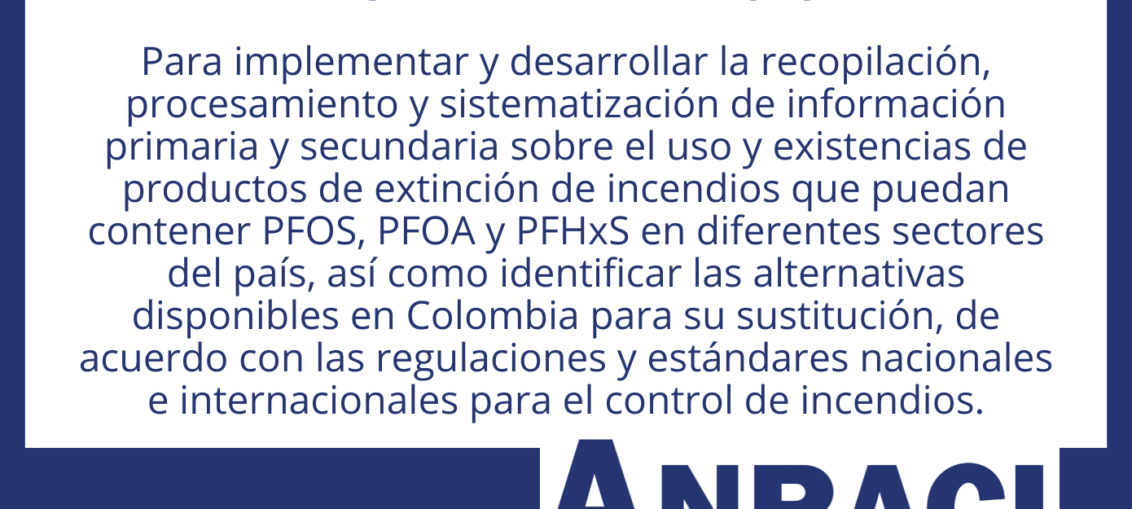 Convocatoria abierta para la conformación del equipo humano encargado de implementar, desarrollar, procesas y sistematizar el uso de productos de extinción de incendios