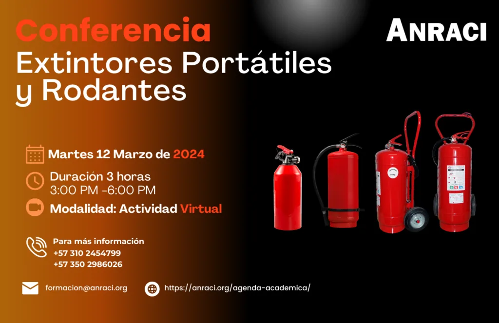 Conferencia: Extintores Portátiles y rodantes