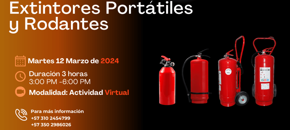Conferencia: Extintores Portátiles y rodantes