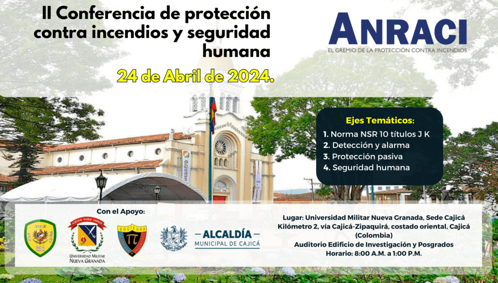 II Conferencia de protección contra incendios y seguridad humana  