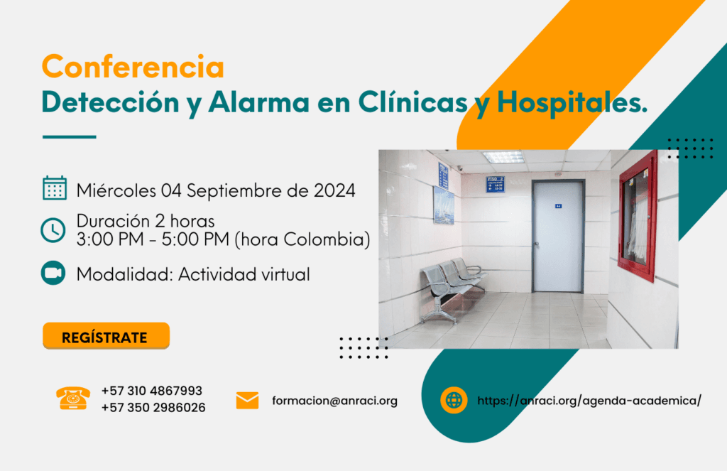 Conferencia: Detección y Alarma en Clínicas y Hospitales