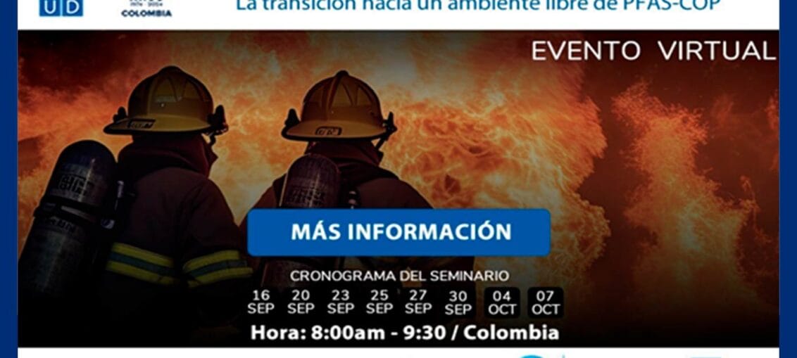 SEMINARIO INTERNACIONAL SOBRE CONTAMINANTES ORGÁNICOS PERSISTENTES: TRANSICIÓN HACIA UN AMBIENTE LIBRE DE PFAS-COP