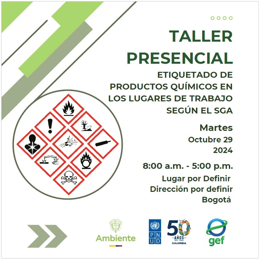 Taller de etiquetado de productos químicos en los lugares de trabajo según el SGA.