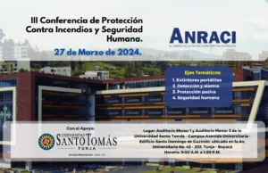 Creación de evento III Conferencia de Protección Contra Incendios y Seguridad Humana,