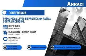 Conferencia Principios Claves en Protección Pasiva Contra Incendios.