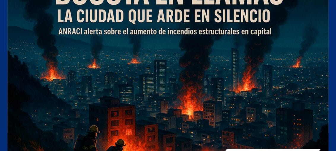 Bogotá en llamas: la ciudad que arde en silencio
