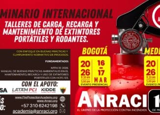 Seminario Internacional Talleres de Carga, Recarga y Mantenimiento de Extintores Portátiles y Rodantes.