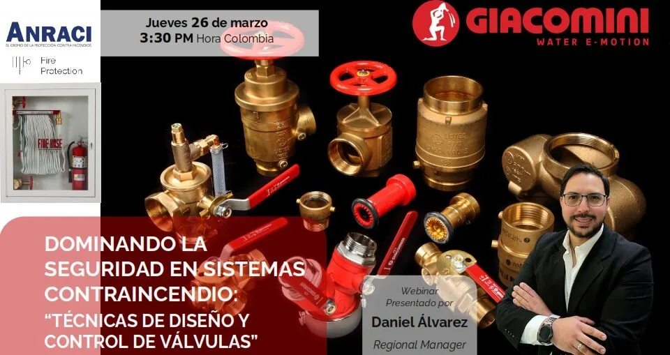 GIACOMINI - dominando la seguridad en sistemas contraincendio: técnicas de diseño y control de válvulas