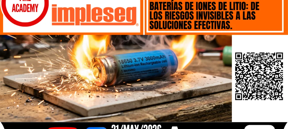 Baterías de iones de litio. De los riesgos invisibles a las soluciones efectivas.