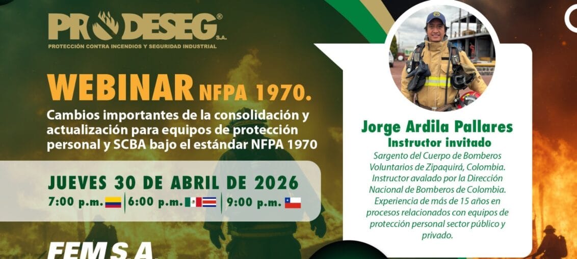Cambios importantes de la consolidación y actualización para equipos de protección personal y SCBA bajo el estándar NFPA 1970