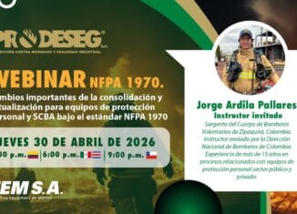 Cambios importantes de la consolidación y actualización para equipos de protección personal y SCBA bajo el estándar NFPA 1970