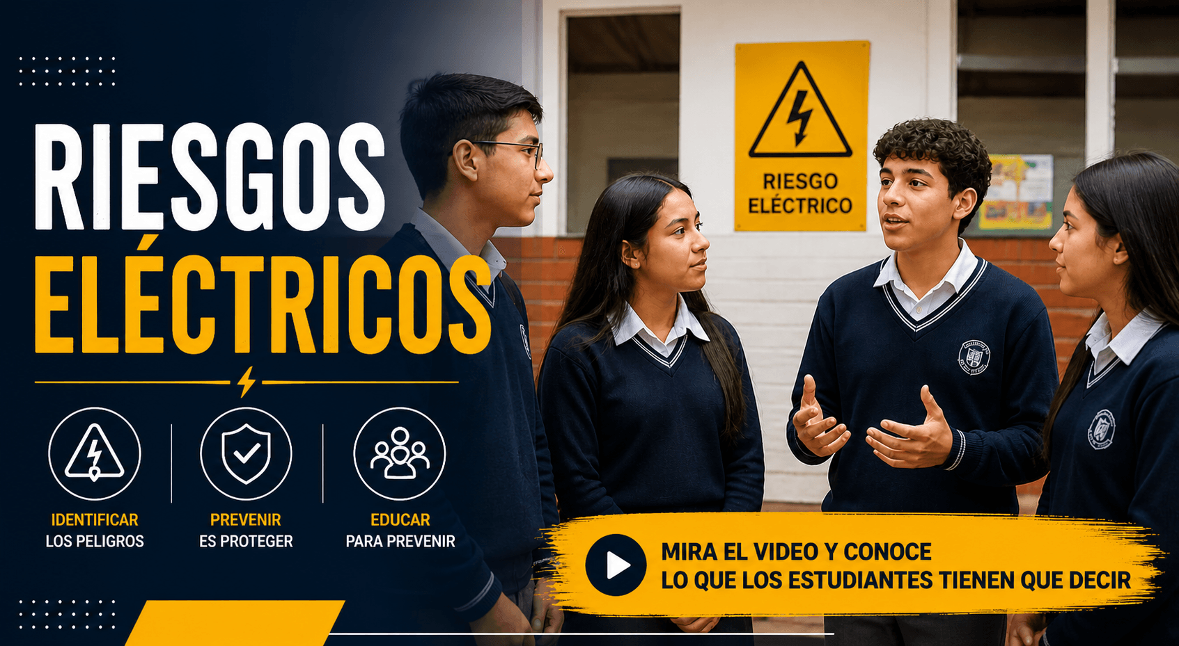 Conciencia sobre riesgos eléctricos desde el colegio