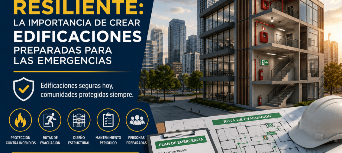 Construcción resiliente: la importancia de crear edificaciones preparadas para las emergencias