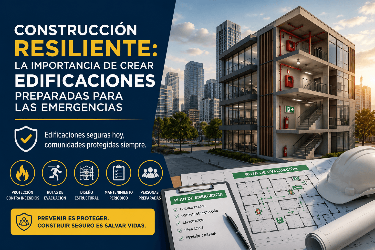 Construcción resiliente: la importancia de crear edificaciones preparadas para las emergencias