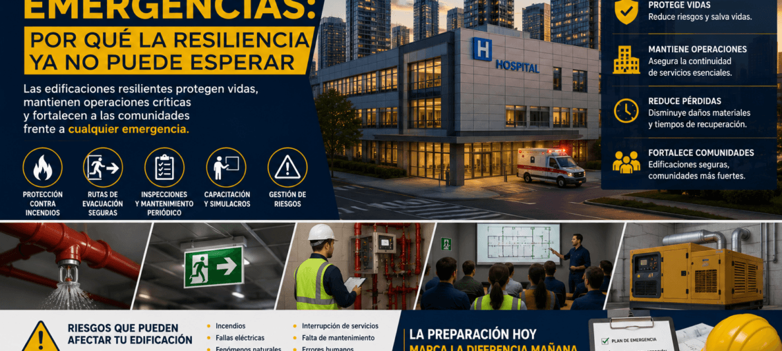 Infraestructura preparada para emergencias: por qué la resiliencia ya no puede esperar
