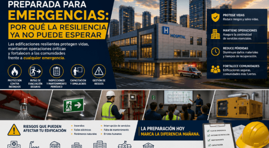 Infraestructura preparada para emergencias: por qué la resiliencia ya no puede esperar