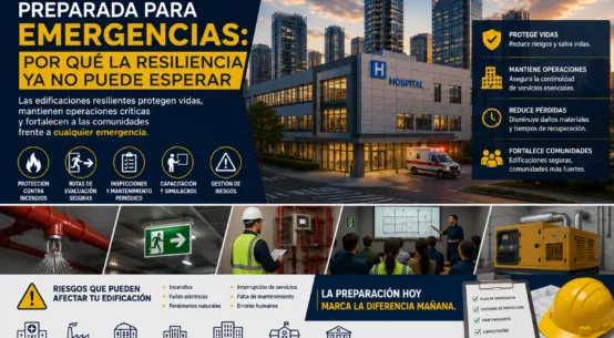 Infraestructura preparada para emergencias: por qué la resiliencia ya no puede esperar