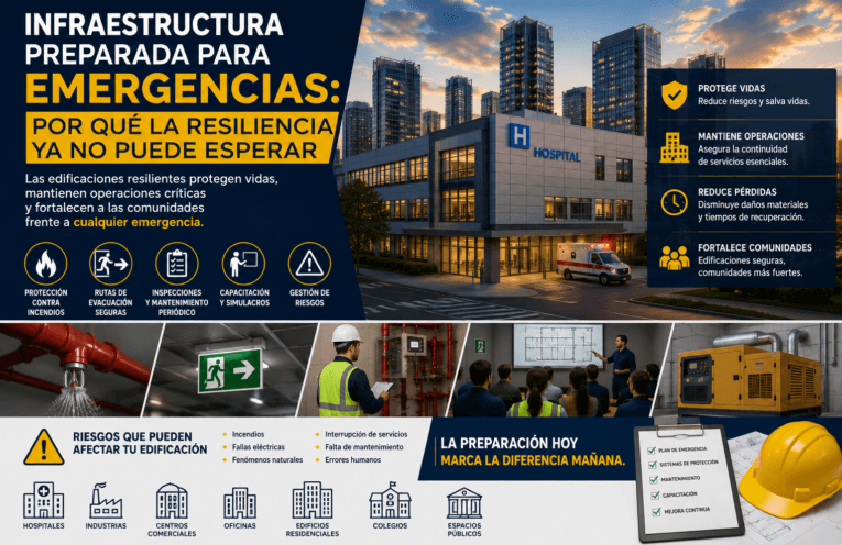 Infraestructura preparada para emergencias: por qué la resiliencia ya no puede esperar