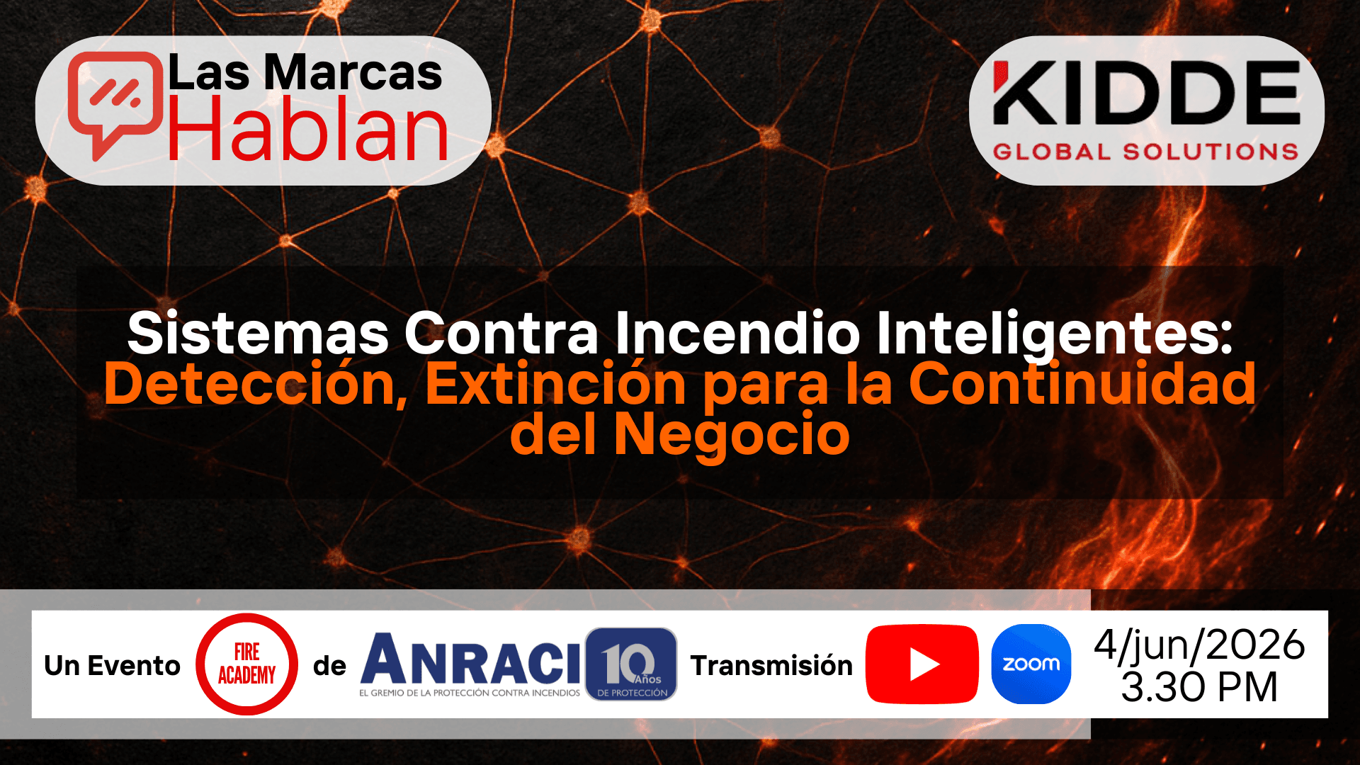 Sistemas Contra Incendio Inteligentes: Detección, Extinción para la Continuidad del Negocio