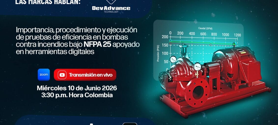 Importancia, procedimiento y ejecución de pruebas de eficiencia en bombas contra incendio bajo NFPA 25