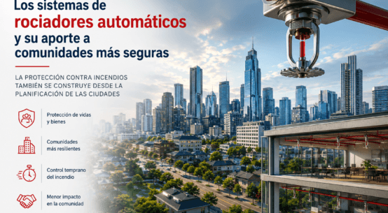 Los sistemas de rociadores automáticos y su aporte a comunidades más seguras