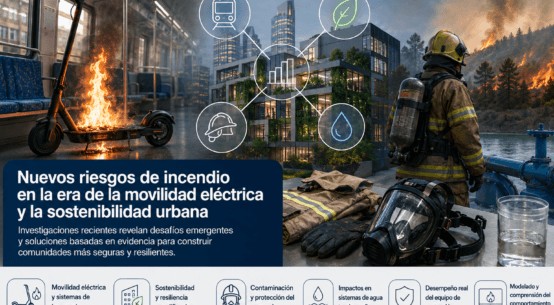 Nuevos riesgos de incendio en la era de la movilidad eléctrica y la sostenibilidad urbana
