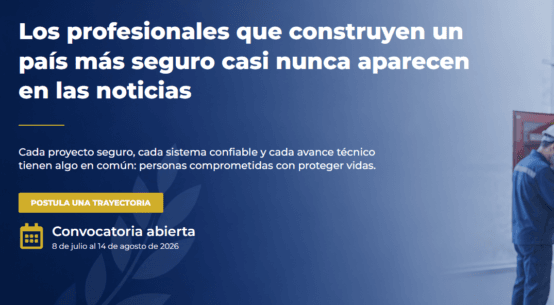 Los profesionales que construyen un país más seguro casi nunca aparecen en las noticias