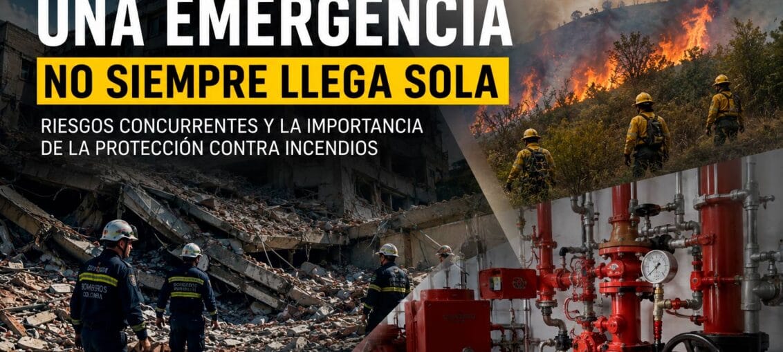 Cuando los riesgos se encuentran: protección contra incendios ante un escenario de emergencias cada vez más complejo