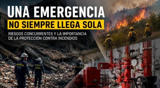 Cuando los riesgos se encuentran: protección contra incendios ante un escenario de emergencias cada vez más complejo