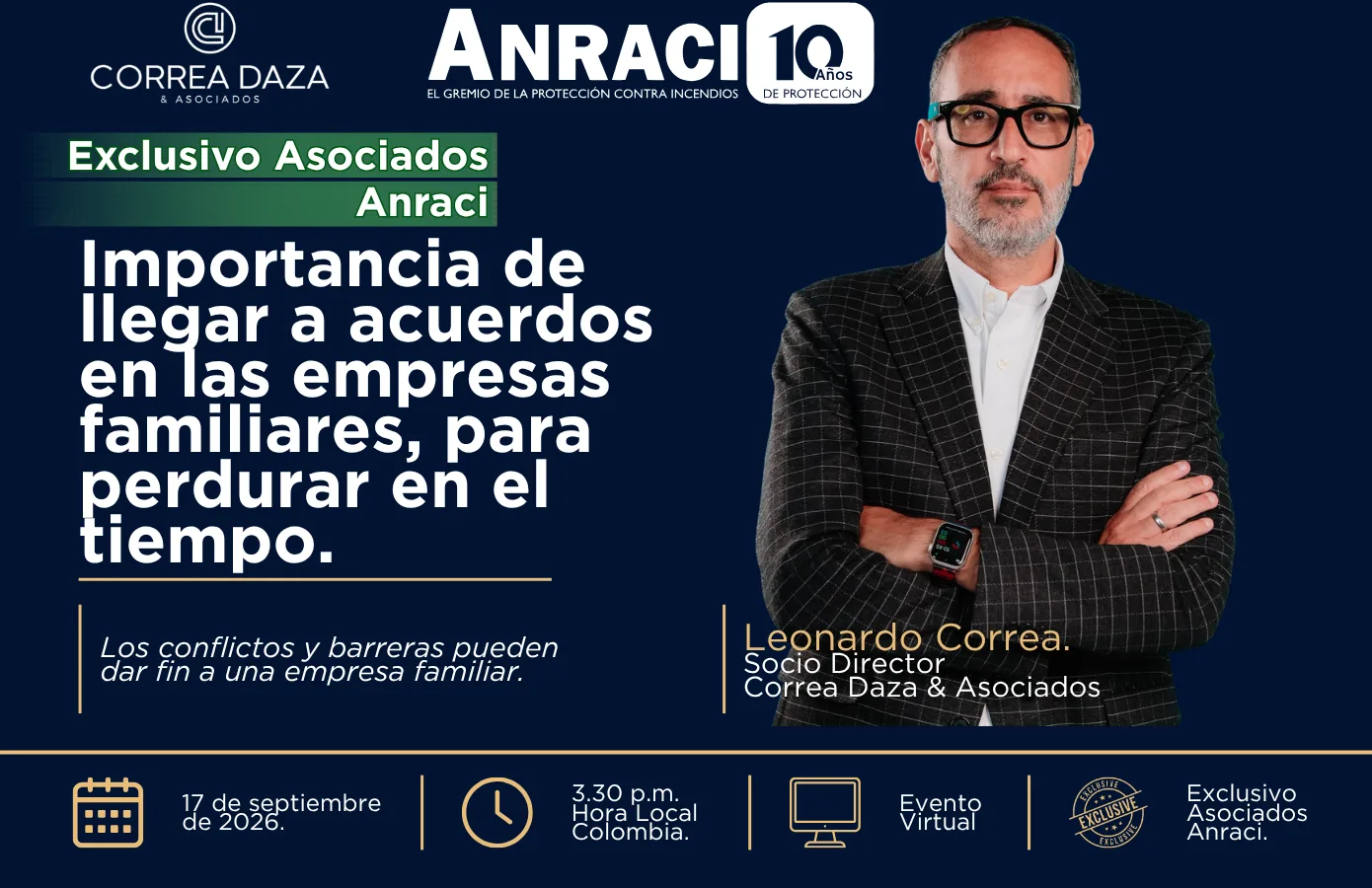 Importancia de llegar a acuerdos en las empresas familiares, para perdurar en el tiempo.