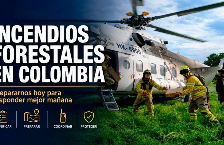 Incendios forestales en Colombia preparación, tecnología y respuesta