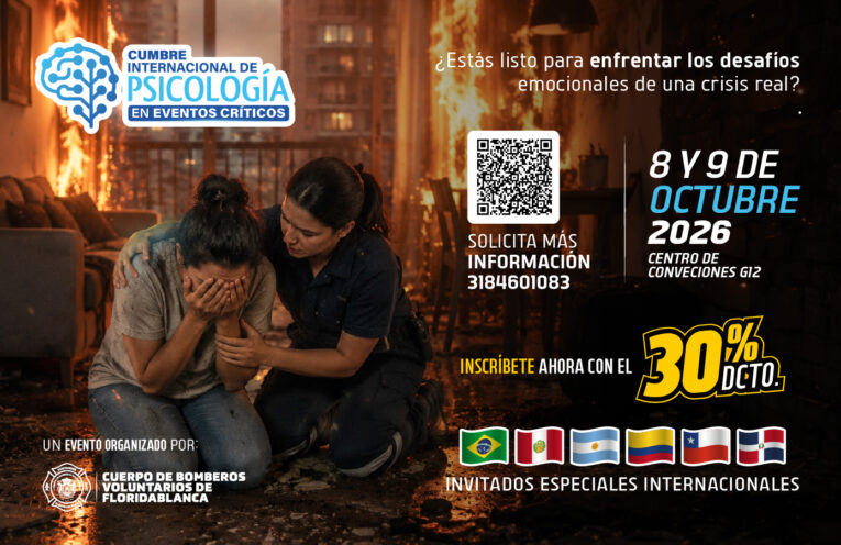 Cumbre Internacional de Psicología en eventos críticos