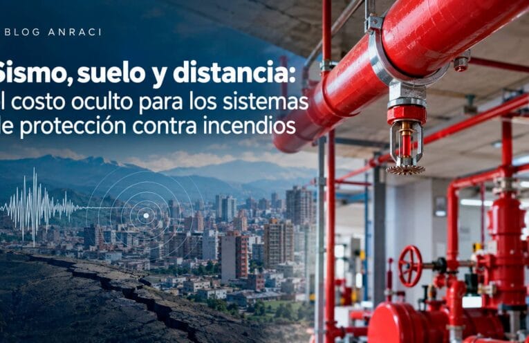 Sismo, suelo y distancia: el costo oculto para los sistemas de protección contra incendios