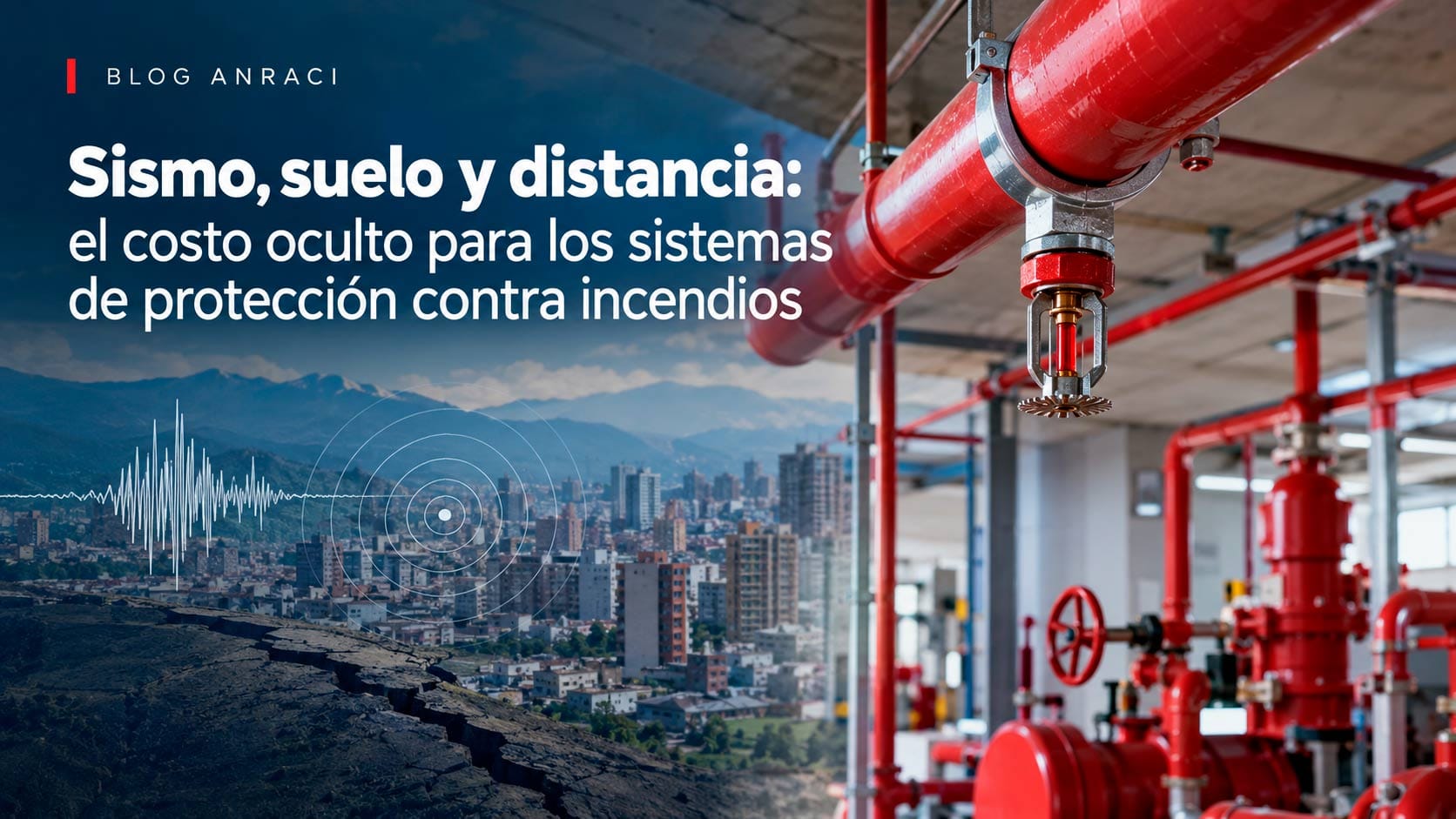 Sismo, suelo y distancia: el costo oculto para los sistemas de protección contra incendios
