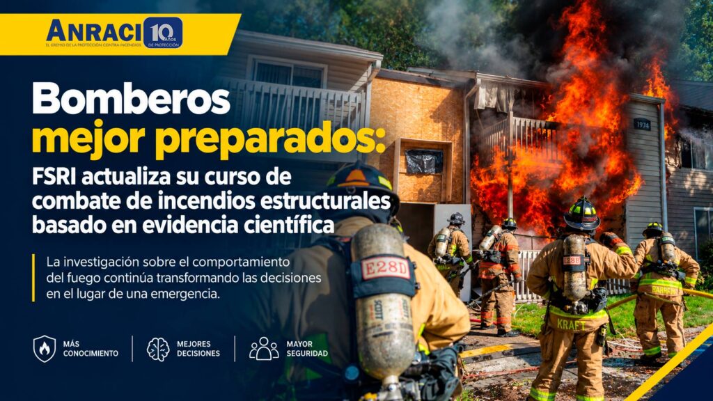 Bomberos: FSRI actualiza su curso de incendios estructurales