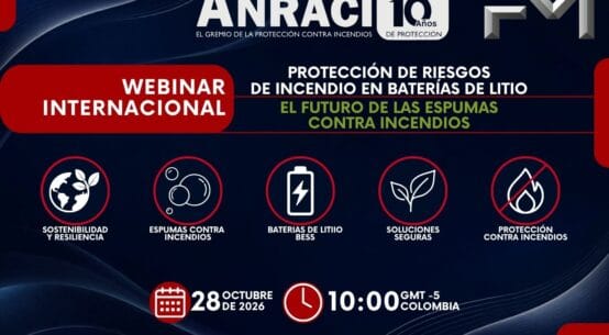 Protección de Riesgos de Incendio en Baterías de Litio y el Futuro de las Espumas Contra Incendios